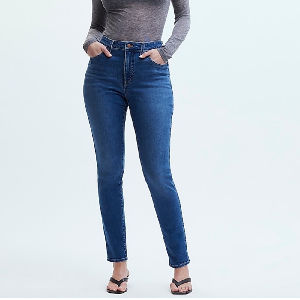 NWOT Madewell Curvy Roadtripper Stovepipe Jeans